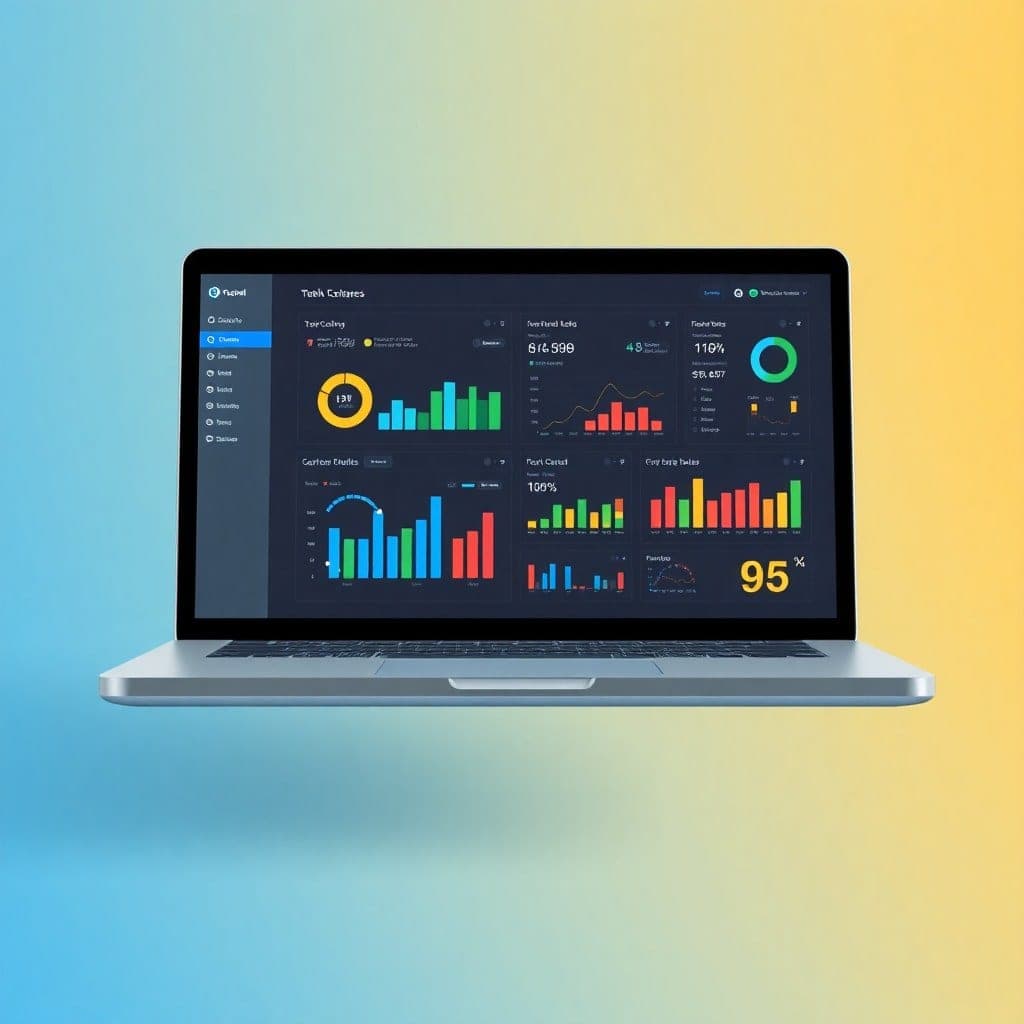 SEO Metrics Dashboard Theme